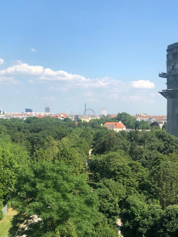 Augartenblick Penthauscombo 15/16 - Blick Zum Riesenrad Διαμέρισμα Βιέννη Εξωτερικό φωτογραφία