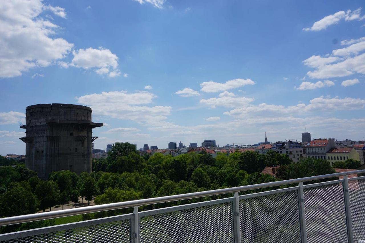 Augartenblick Penthauscombo 15/16 - Blick Zum Riesenrad Διαμέρισμα Βιέννη Εξωτερικό φωτογραφία
