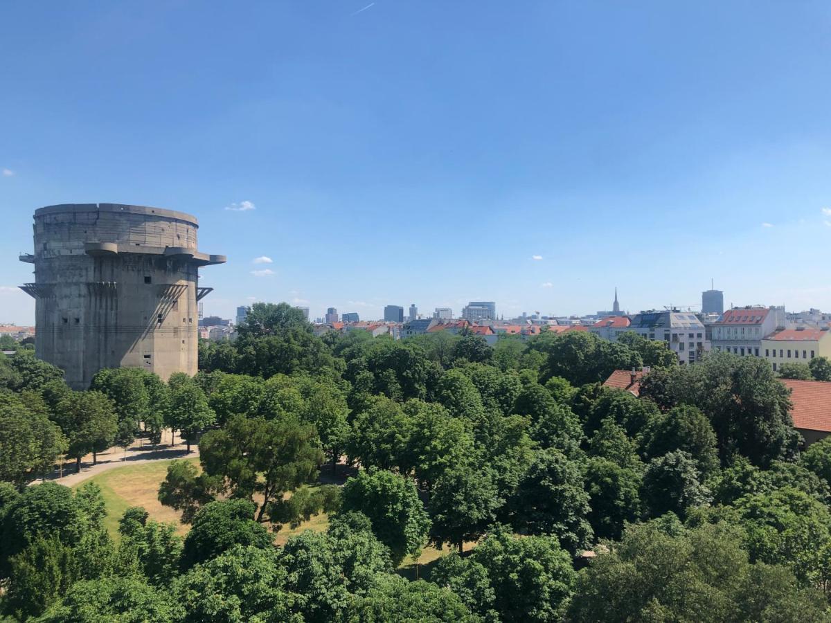Augartenblick Penthauscombo 15/16 - Blick Zum Riesenrad Διαμέρισμα Βιέννη Εξωτερικό φωτογραφία